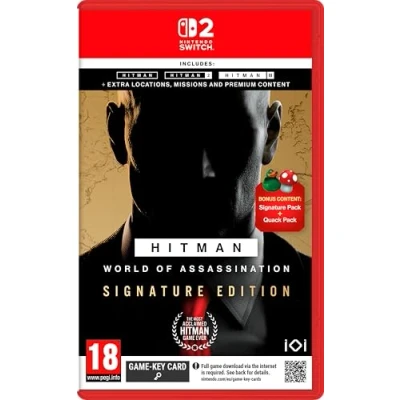 Afbeelding van Nintendo Switch 2 Hitman World of Assassination Signature Edition + Pre Order Bonus