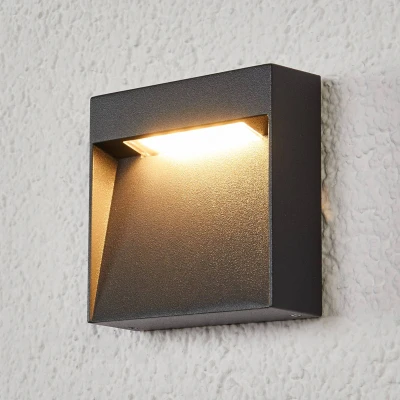 Afbeelding van Lucande Bene led wandlamp voor buiten