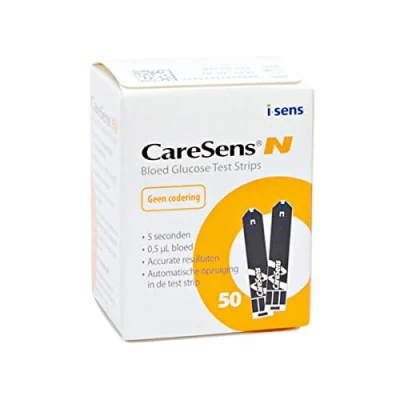Afbeelding van Caresens N Glucose Teststrip