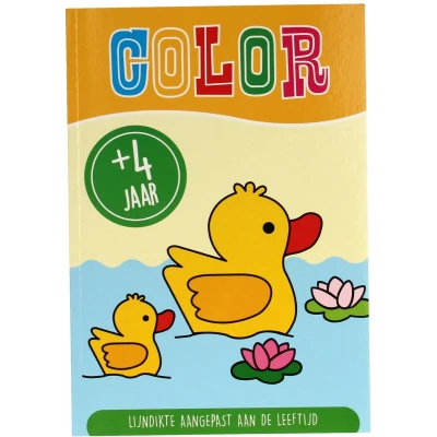 Afbeelding van Kleurboek Color 4+ Jaar