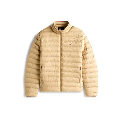 Afbeelding van Tommy Hilfiger Heren VERPAKKBARE GERECYCLEDE JAS MW0MW37634 Andere Jassen, Beige (Camel), XS, (Kameel), XS