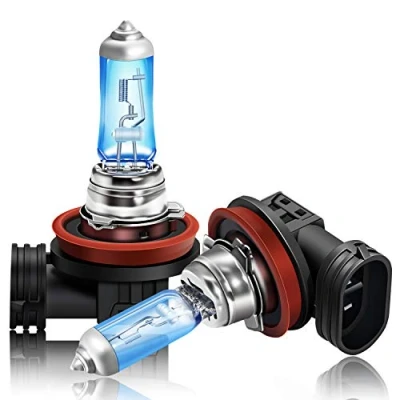 Afbeelding van DZG H16 Halogeen Mistlamp Vervangingsset 19W 5000K Superheldere Warm Witte Lamp 12V Auto, 2 Stuks