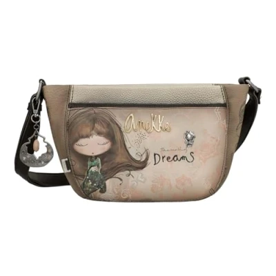 Afbeelding van Anekke schoudertas Real Oval Crossbody Bag Multicolor veelkleurig