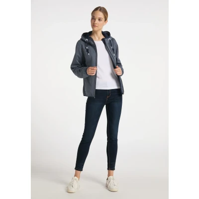 Afbeelding van Dreimaster functionele jas Dames marine gem