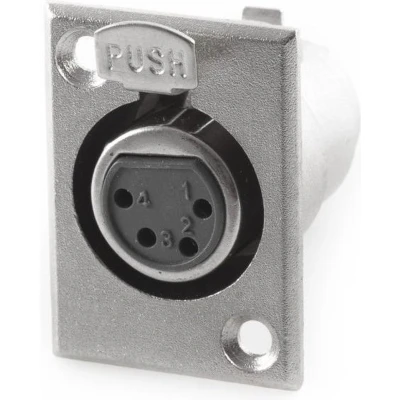 Afbeelding van XLR Connector n.v.t. 4 pins Electrovision