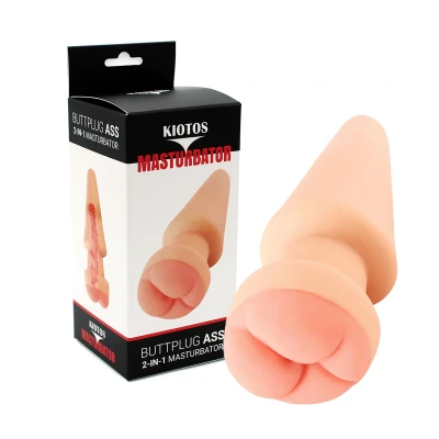 Afbeelding van Masturbator Buttplug Ass 2 in 1