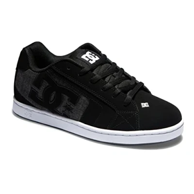 Afbeelding van DC Shoes Heren Net Sneaker, Zwart/Armor/Zwart, 50 EU, Black Armor Black, EU