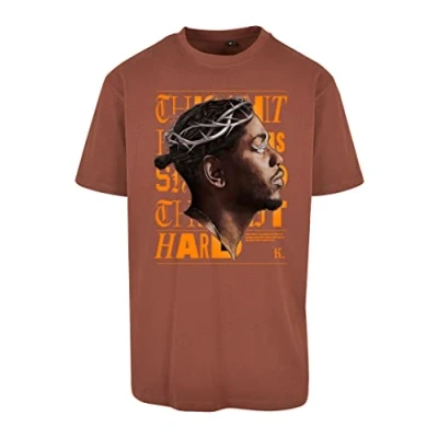Afbeelding van Upscale by Mister Tee KDOT Oversize Tshirt print, Heren, Maat: Small, Bark