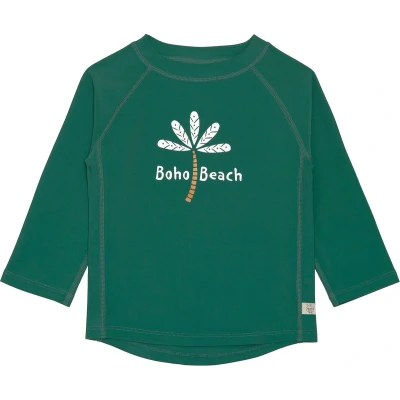Afbeelding van Lässig Splash &amp; Fun Zwemshirt Rashguard Lange Mouw Palms green, 13 18 maanden Maat 86