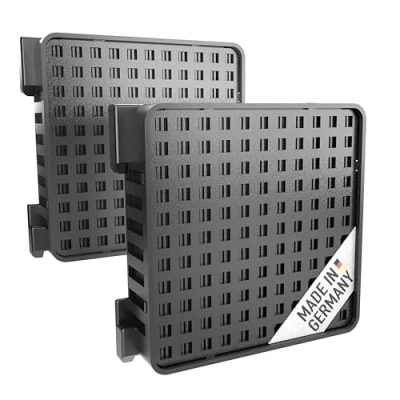 Afbeelding van Fidly 2 x actieve koolfilter geschikt voor Liebherr koelkasten 9096989 9882460 9882429 988246000, vervangingsfilter 7440021 00 met kool Fresh Air koelkast, koelkastfilter