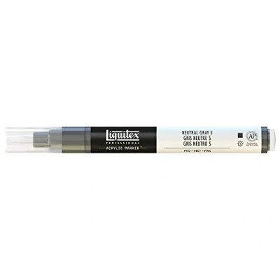 Afbeelding van Liquitex Acryl Paint Marker Neutral Gray 5 4625/599