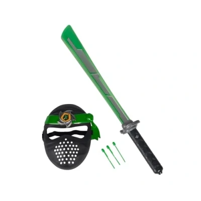 Afbeelding van Simba 108042238 Next Ninja zwaard en masker met licht, geluid schietfunctie, 60 cm, textielband, vanaf 3 jaar