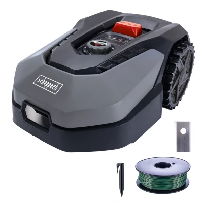 Afbeelding van Scheppach 600m2 Connected Robot Grasmaaier RoboCut XL600 Laadstation Tot 600 m² Regensensor