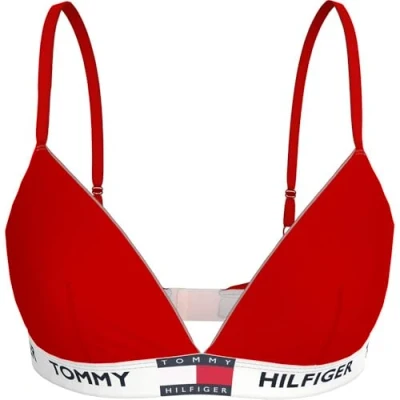 Afbeelding van Tommy Hilfiger Dames Rp Driehoek (Ext. Size) UW0UW05607, Driehoek, Rood, S, Rood (primair rood), S
