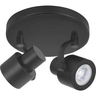 Afbeelding van HighLight spot Alto 2 lichts rond excl. 2x GU10 zwart