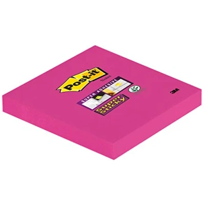 Afbeelding van Super Sticky Notes Fuchsia 76x76mm