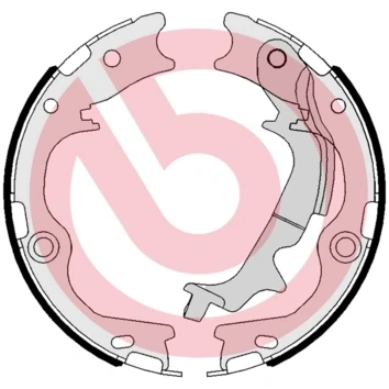 Afbeelding van Brembo Remschoen set S 30 537
