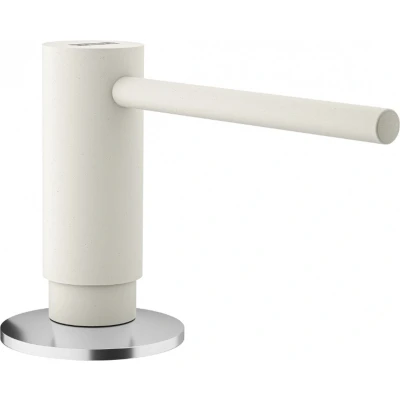 Afbeelding van Franke Active keuken inbouw zeepdispenser graniet Polar White Wit 112.0633.079