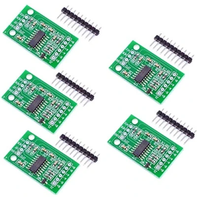 Afbeelding van Oiyagai 5 Stks HX711 Wegende Sensor Dual Channel 24 Bit Precisie A/D Module Druksensor