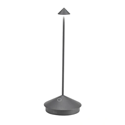 Afbeelding van Zafferano Pina Tafellamp Donkergrijs 29cm