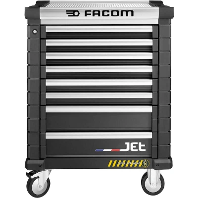 Afbeelding van FACOM JET GEREEDSCHAPSWAGEN 8 LADEN ZWART JET.8NM3AS