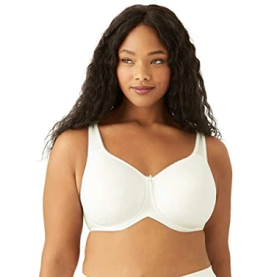Afbeelding van Wacoal Dames Plus Size Basic Beauty Spacer Contour BH, Ivoor, 85E