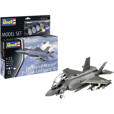 Afbeelding van Revell Lockheed Martin F 35A Lightning II / Modelbouwpakket Schaal 1:72