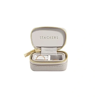 Afbeelding van Stackers Taupe Petite sieradendoosje voor op reis