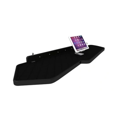 Afbeelding van F CORE Tafels op het dashboard vrachtwagen compatibel voor VOLVO FH 5 01.20 Midden LED paneel 24V ZWART