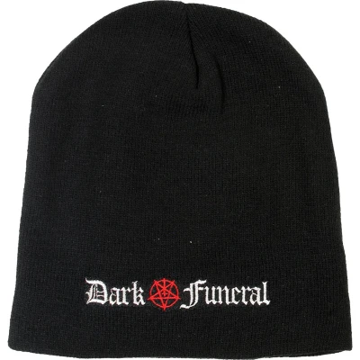 Afbeelding van Dark Funeral Band Logo Beanie Muts Zwart
