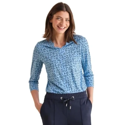 Afbeelding van Cecil Imlook Longsleeve, Dames, Maat: XL, Blau