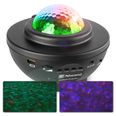 Afbeelding van BeamZ SkyNight Sterren Projector met Bluetooth speaker