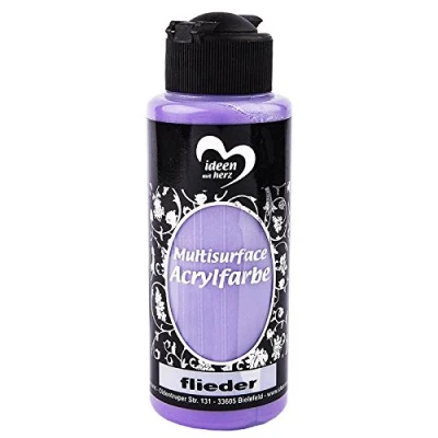 Afbeelding van Acrylverf &quot;Multisurface&quot; Multifunctionele verf voor het schilderen van hout, glas, polyester, keramiek, porselein, terracotta, piepschuim, stof, leer universele op waterbasis 120 ml (sering)