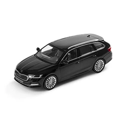 Afbeelding van Skoda 5E7099300F9R modelauto Octavia 4 (NX) Combi model schaal 1:43 miniatuur zwart