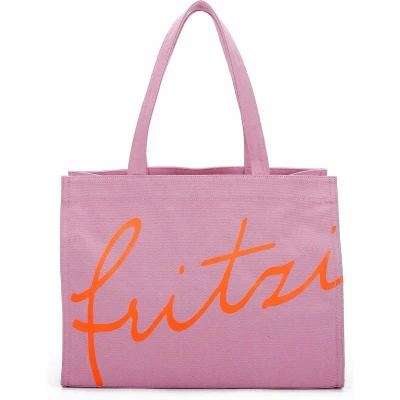 Afbeelding van Fritzi aus Preußen Schoudertas Canvas Easy01 Shoulder Bag Bubble Oud roze