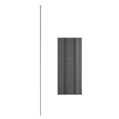 Afbeelding van Waterevolution Flow plafond wastafelkraan uitloop PVD gun metal T1678GME
