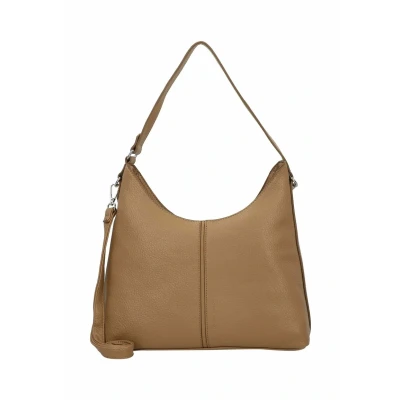 Afbeelding van TOM TAILOR schoudertas Jema Hobo Bag Camel Lichtbruin