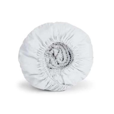 Afbeelding van Dindi Home Hoeslaken Basic Beauty Wit 1 persoons (90x200 cm) 70% gerecycled katoen &amp; 30% virgin
