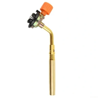 Afbeelding van Vlammenwerper Brander, Butaan GAS 1300 ℃ Blow Torch, Air Torch Brander Voor Thuis Camping BBQ Tool