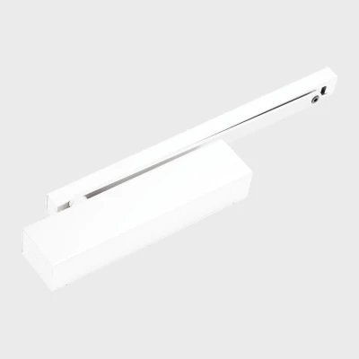Afbeelding van Dorma TS 92 B deurdranger EN 1 4 RAL9016 wit met glijarm