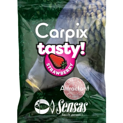 Afbeelding van Sensas Lokstof Carpix Lekkere Aardbei 300g Rouge 74480