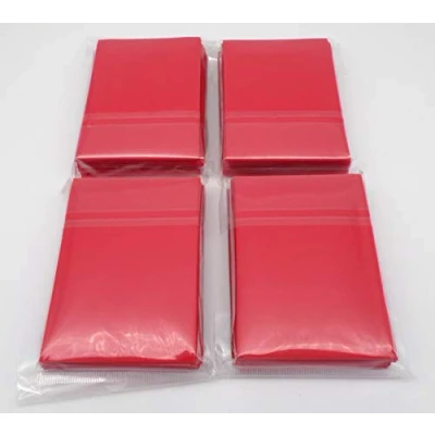 Afbeelding van Docsmagic.de 60 Mat Red Card Sleeves Small Size 62 x 89 YGO CFV Mini