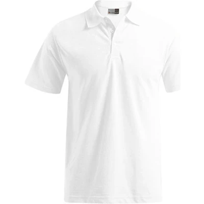 Afbeelding van Herenpolo &#039;Promodoro&#039; met korte mouwen White 3XL