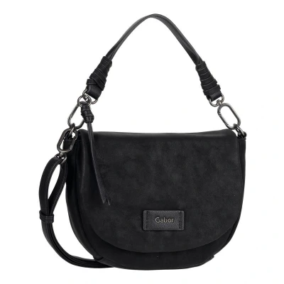 Afbeelding van Gabor schoudertas Lida Flap Bag Top Zip Black zwart