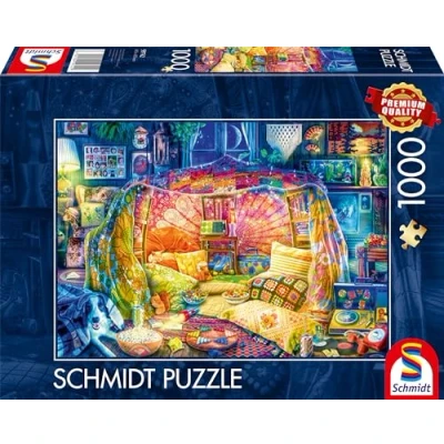 Afbeelding van Schmidt Spiele 59742 Gezellige grot, puzzel met 1000 stukjes, kleurrijk