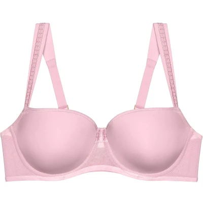 Afbeelding van Triumph Palina Cosmic Heartbeat WHP Balconette beha voor dames, gladde cups, versierde bandjes, elegante look, Vintage pink., 70G