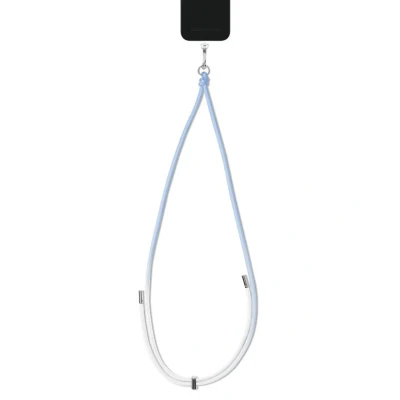 Afbeelding van iDeal of Sweden Cord Phone Strap Universal Telefoonkoord Universeel Aura Ombre Transparant Textiel
