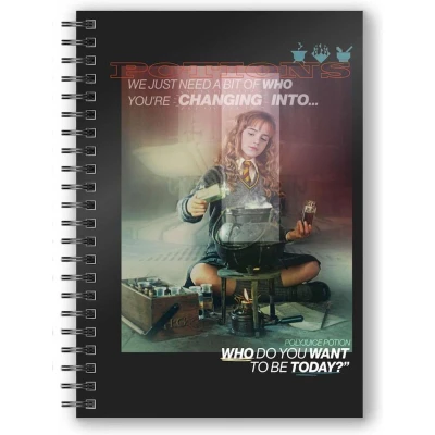 Afbeelding van Harry Potter: Hermione Potion Lenticular Spiral Notebook