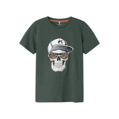 Afbeelding van Name it Tshirt print voor kinderen, Maat: 122/128, Garden topiary