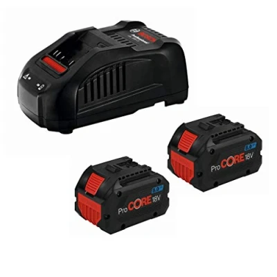 Afbeelding van Bosch Professional 2x ProCORE18V accu 8.0Ah + GAL 1880 CV